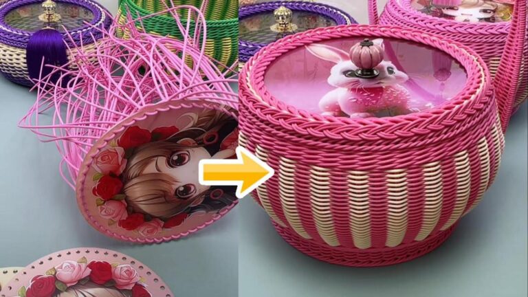 Questo semplice gesto trasforma il tuo angolo di casa con un cesto di rattan…