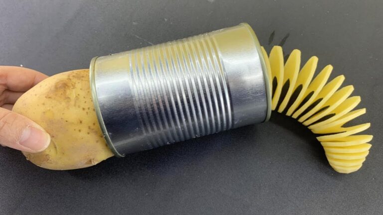 Questo metodo geniale trasforma le patate in opere d’arte… scopri come!