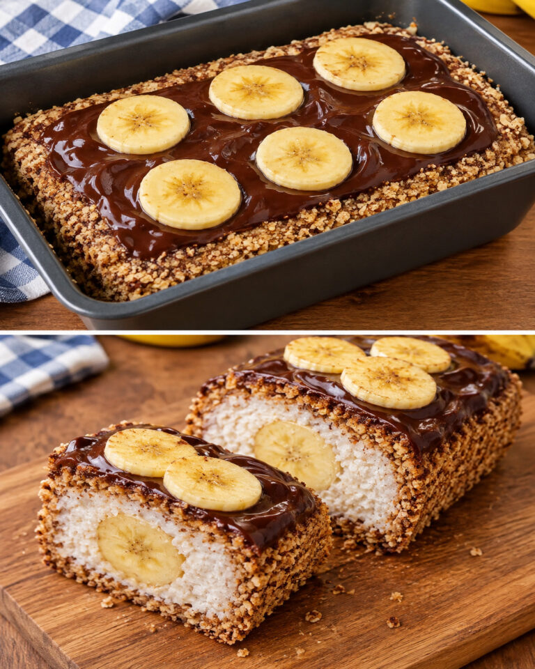 Senza farina né zucchero! Avena, cacao, banana — La migliore torta senza cottura!
