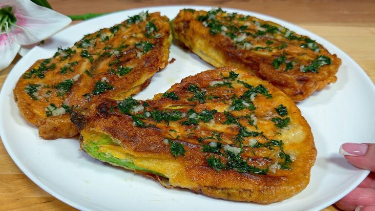 Le zucchine fritte sono più buone della carne, e questo ha sorpreso tutti i miei ospiti! Deliziose