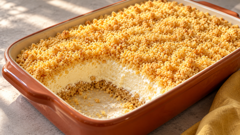 Prendete 3 ingredienti! Scoprite come ottenere questo cheesecake senza farina e i suoi circa 50 g di proteine totali